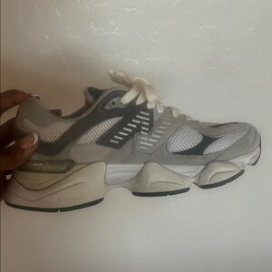 New Balance Gray and White Men's Sneakers
